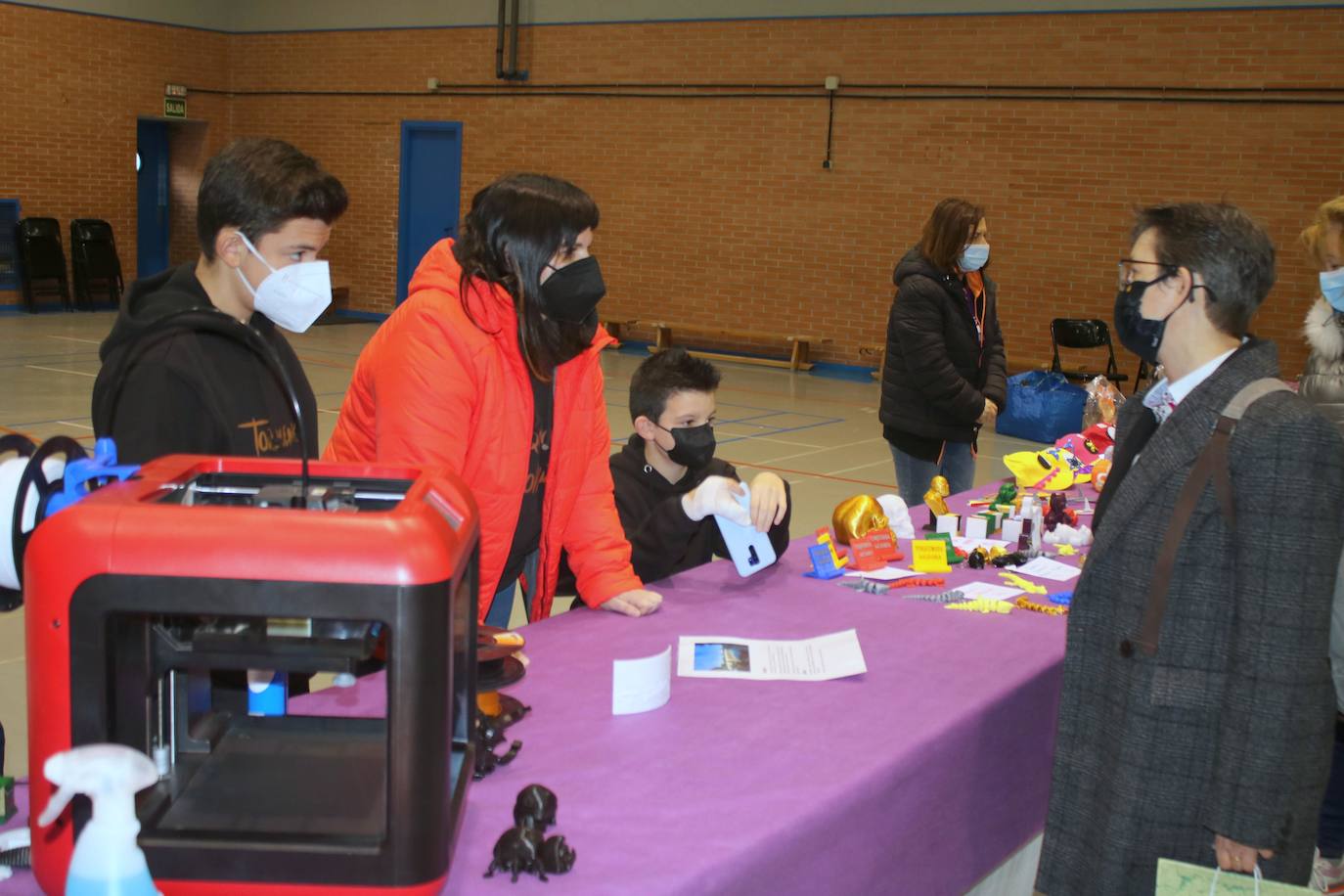 Fotos: Torquemada se solidariza con la hemiplejia alternante