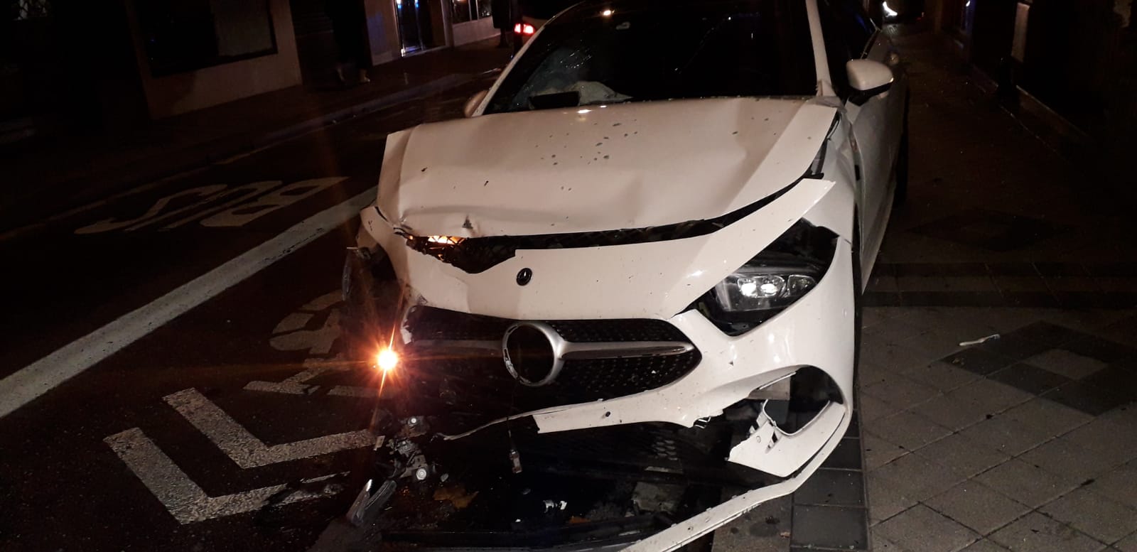 Fotos: El jugador del Real Valladolid Gonzalo Plata, positivo por alcoholemia tras un accidente