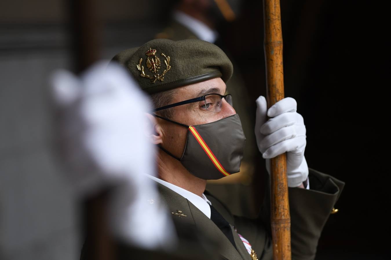 Fotos: Acto de Infantería en honor a la Inmaculada Concepción en el Palacio Real de Valladolid