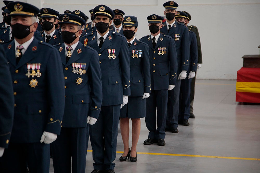 Festividad de Nuestra Señora de Loreto, patrona del Ejército del Aire, en la Base Aérea de Matacán