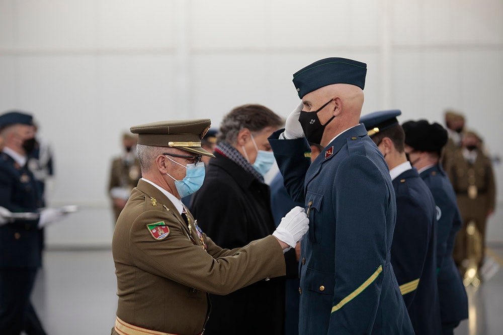 Festividad de Nuestra Señora de Loreto, patrona del Ejército del Aire, en la Base Aérea de Matacán