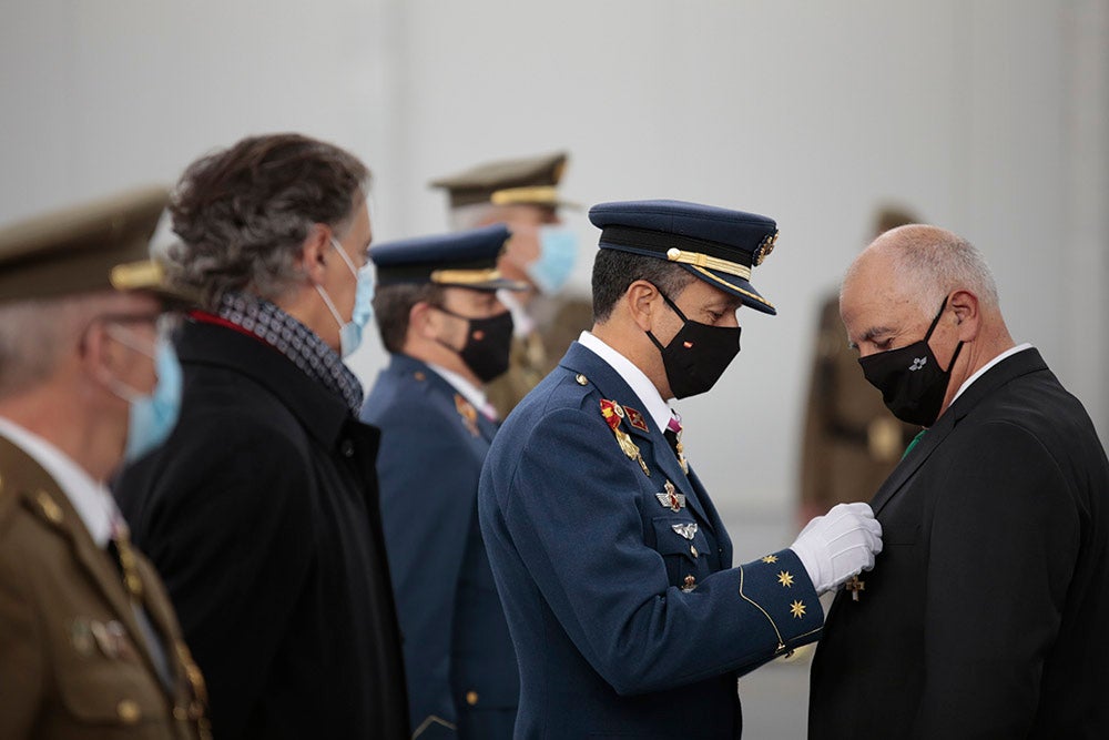 Festividad de Nuestra Señora de Loreto, patrona del Ejército del Aire, en la Base Aérea de Matacán