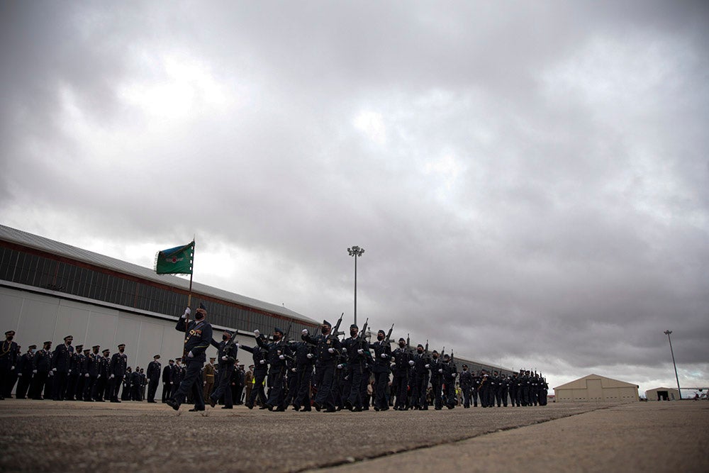 Festividad de Nuestra Señora de Loreto, patrona del Ejército del Aire, en la Base Aérea de Matacán