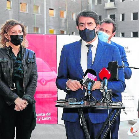 Juan Carlos Suárez-Quiñones, consejero de Fomento, en Valladolid. 