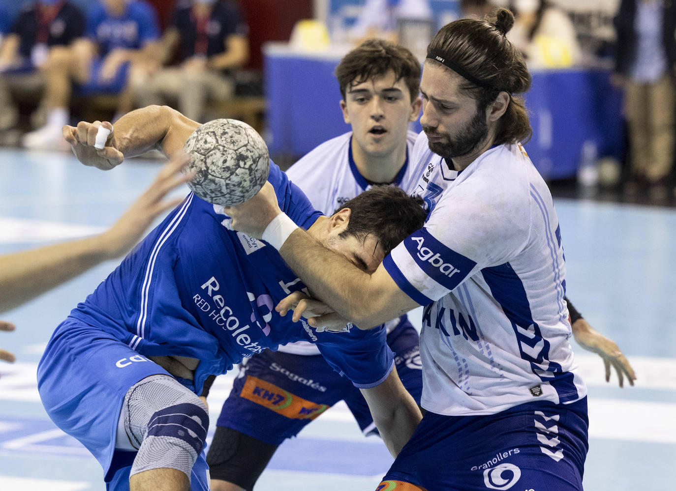 Partido disputado entre el Recoletas y el Granollers. 