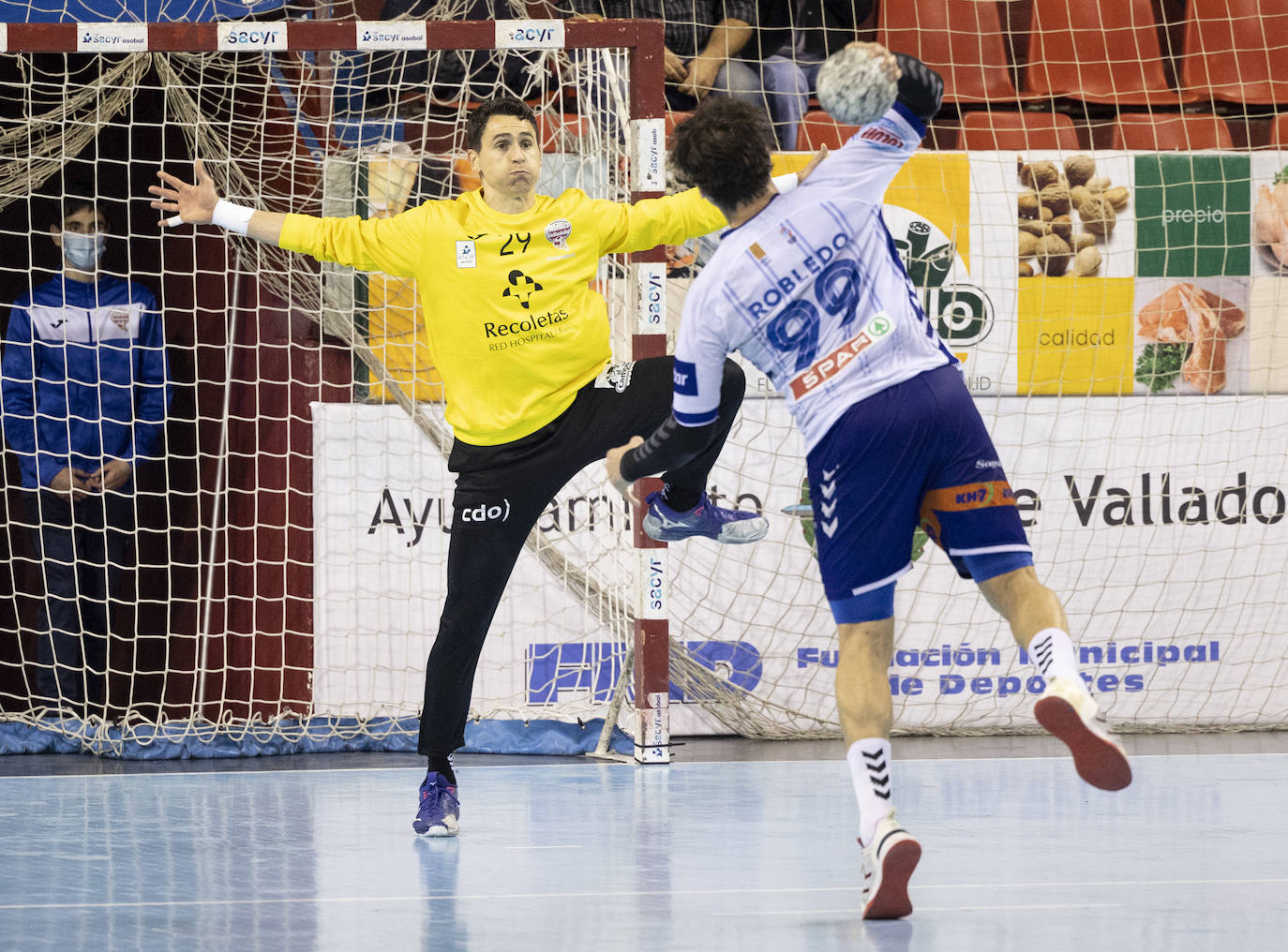 Partido disputado entre el Recoletas y el Granollers. 