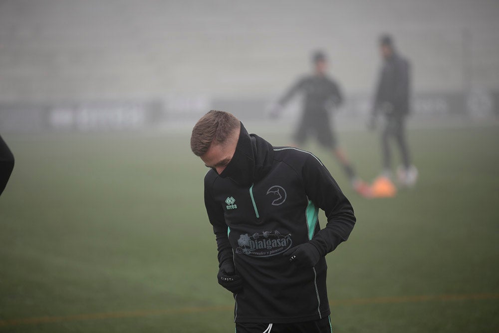 Entrenamiento de Unionistas en el Reina Sofía para preparar el partido de Copa del Rey ante el Elche CF