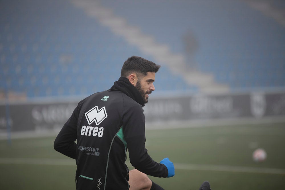 Entrenamiento de Unionistas en el Reina Sofía para preparar el partido de Copa del Rey ante el Elche CF