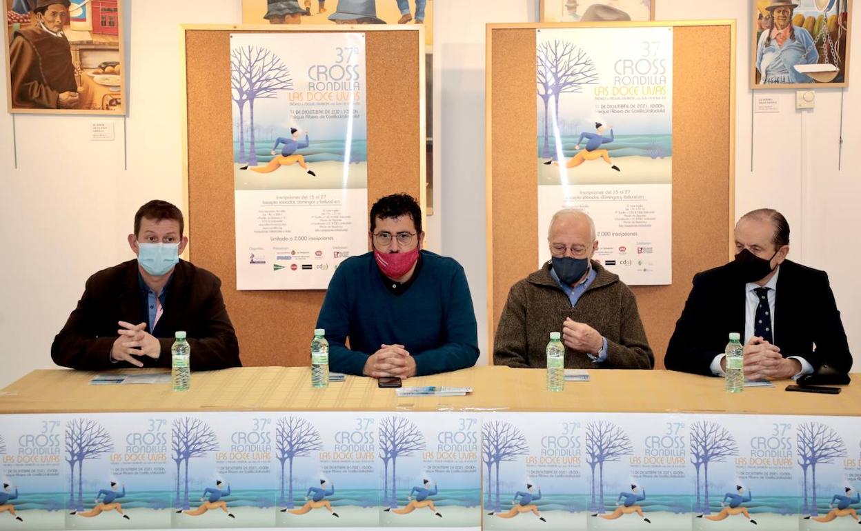 Raúl Martín, Alberto Bustos, José Luis Castro y José Antonio Lobato. 