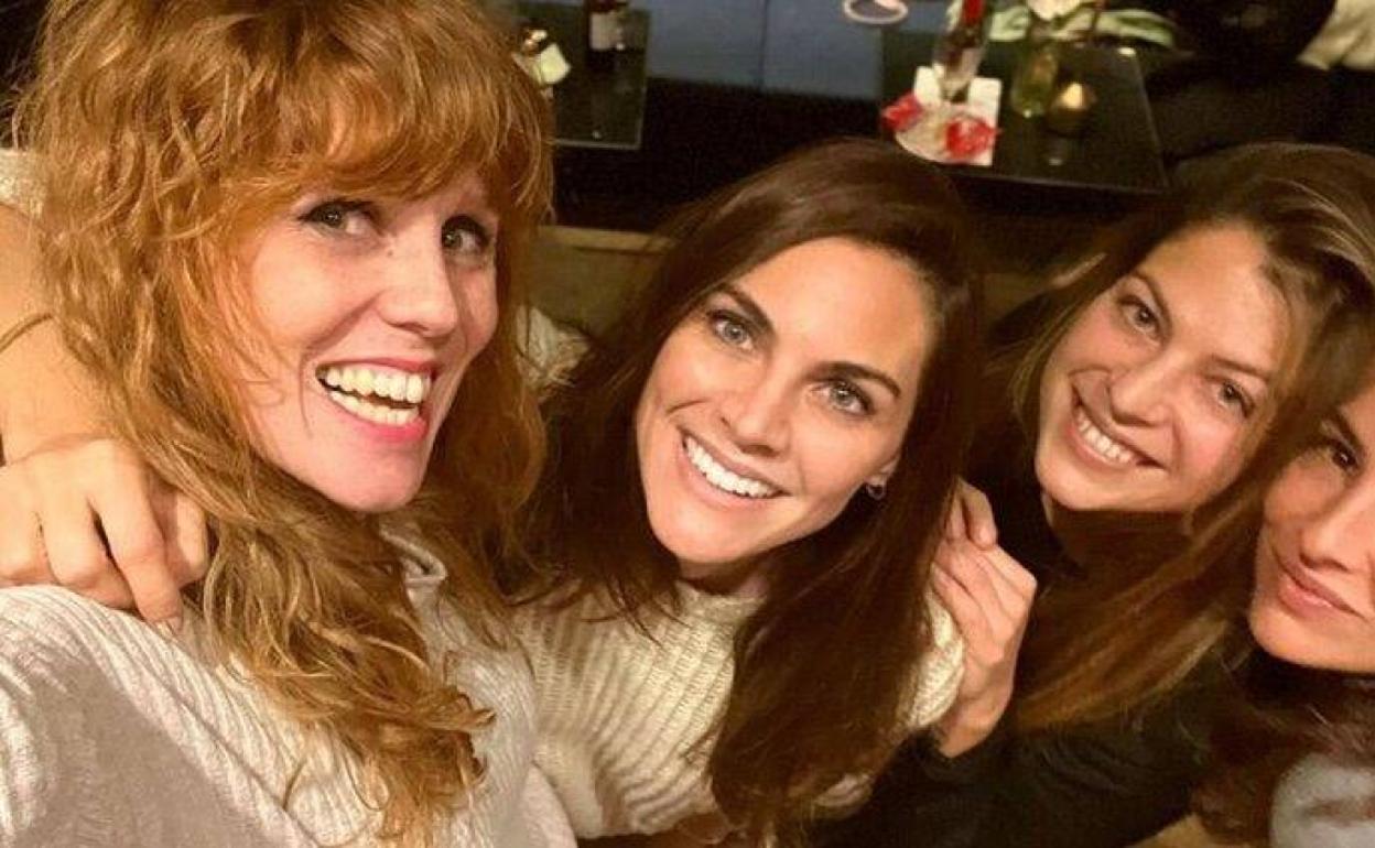 María Castro, Amaia Salamanca, Thais Blume y Xenia Tostado, 12 años después de finalizar la serie 'Sin tetas no hay paraíso'. 