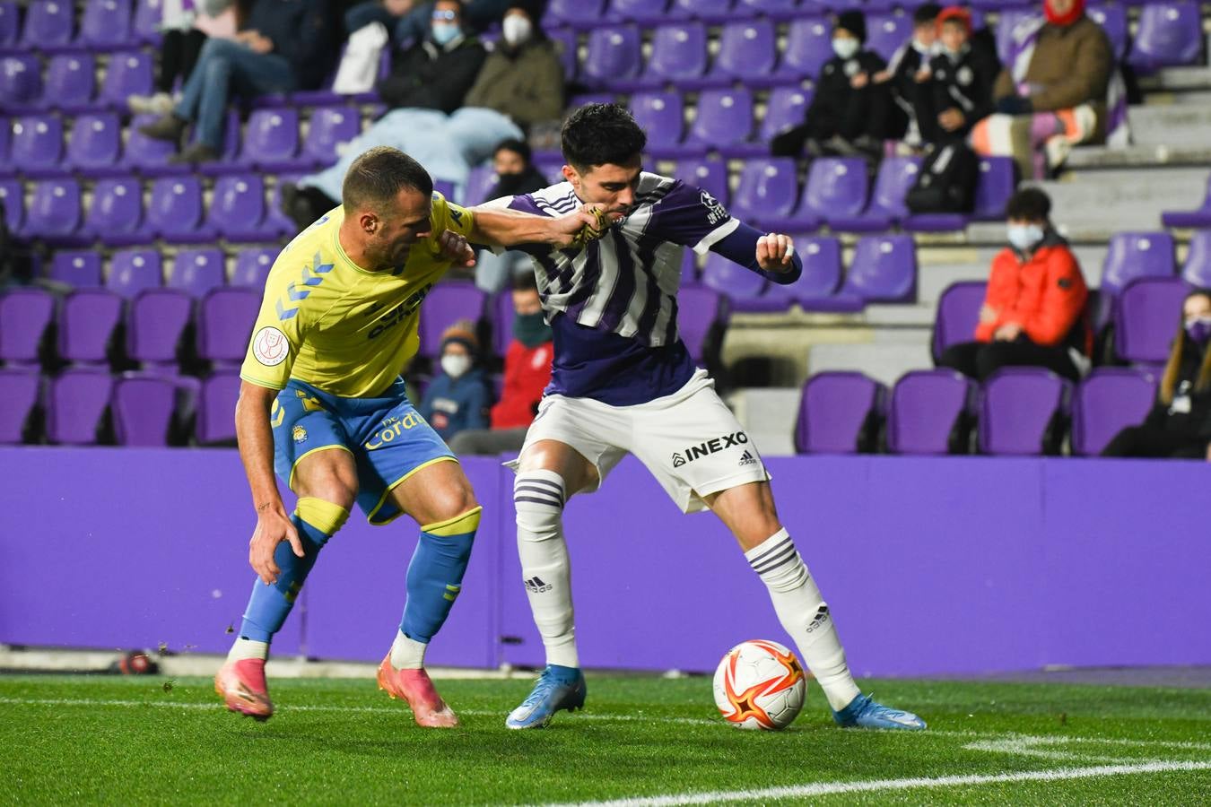 Fotos: El Real Valladolid pasa a tercera ronda de la Copa del Rey tras vencer a Las Palmas (3-1)