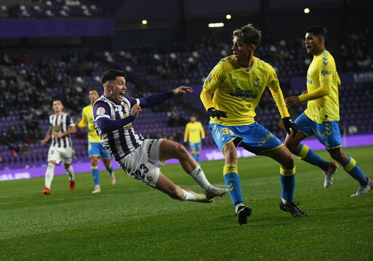 Fotos: El Real Valladolid pasa a tercera ronda de la Copa del Rey tras vencer a Las Palmas (3-1)