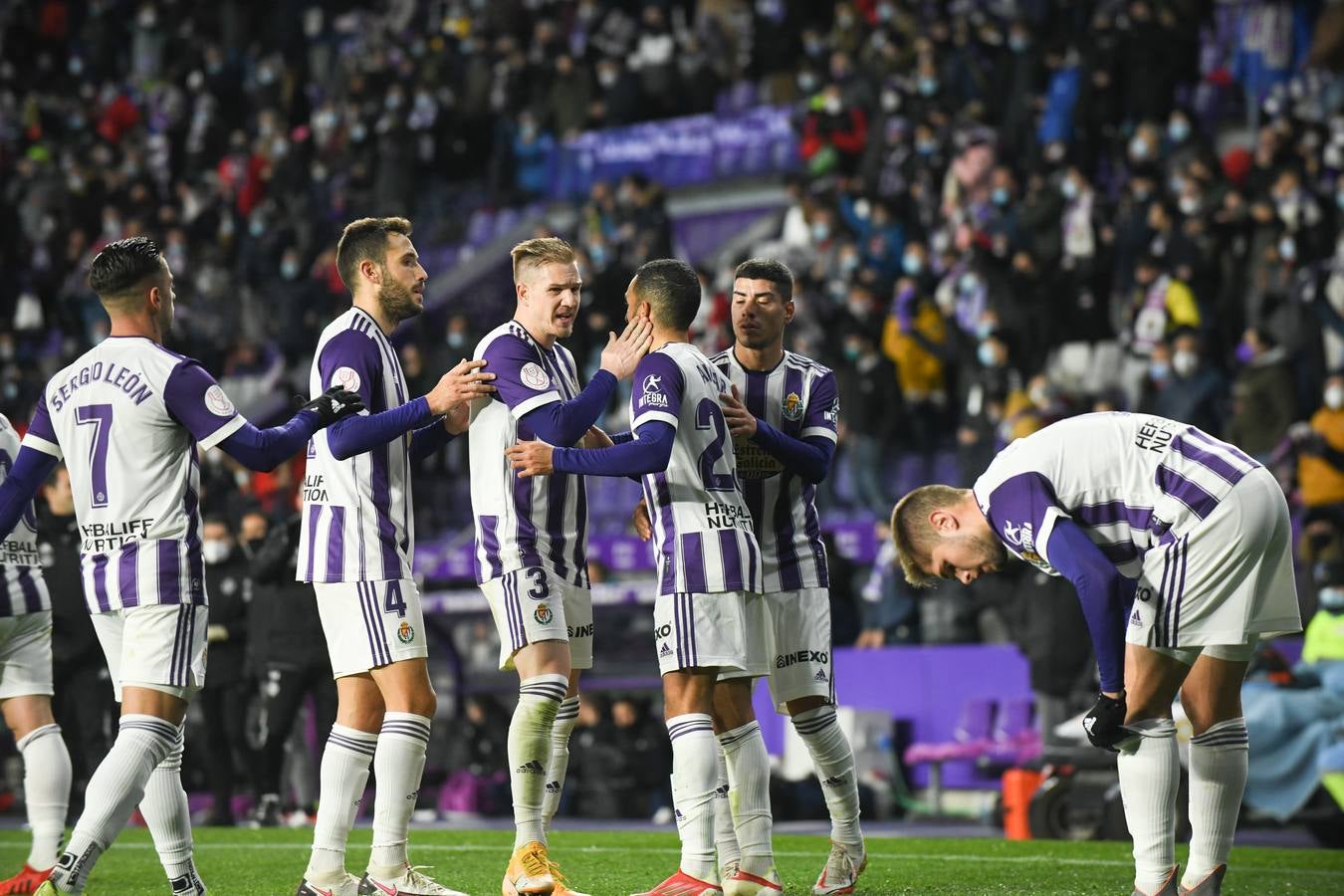 Fotos: El Real Valladolid pasa a tercera ronda de la Copa del Rey tras vencer a Las Palmas (3-1)