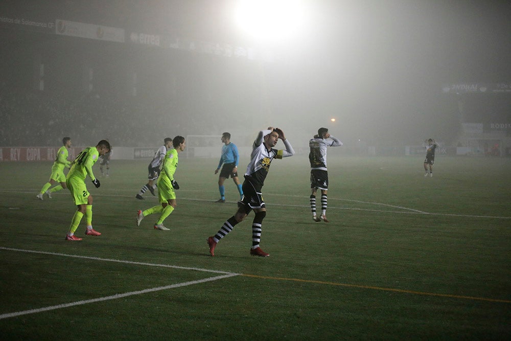 Un cruel final con gol en propia puerta apea de la Copa a un gran Unionistas ante el Elche de Primera (0-1)