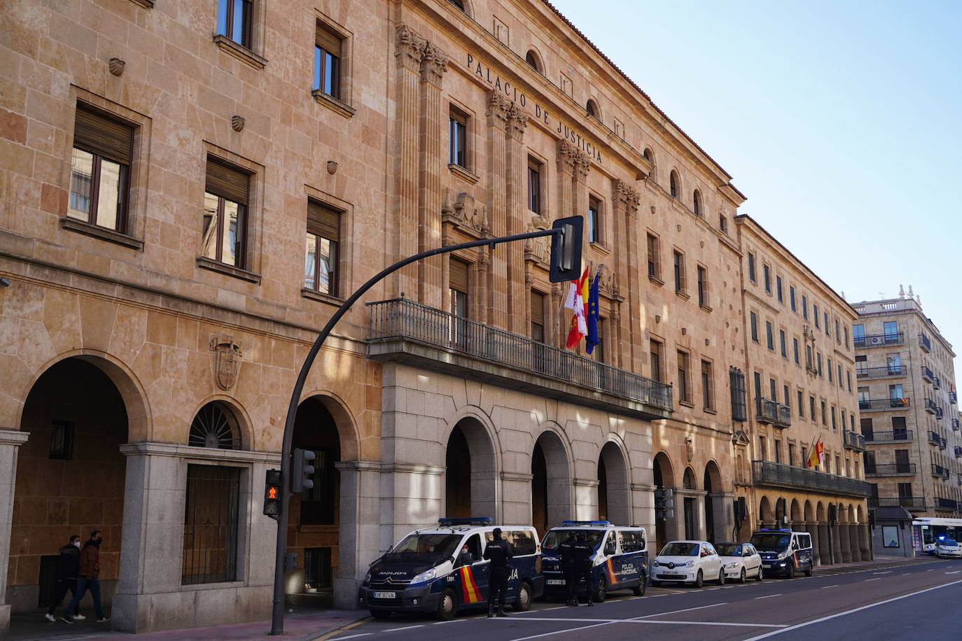 Palacio de Justicia de Salamanca. 