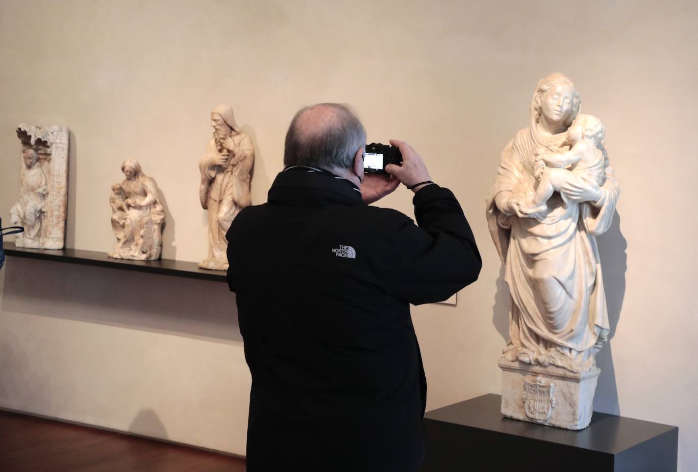 Obras del Museo de Escultura de Valladolid. 