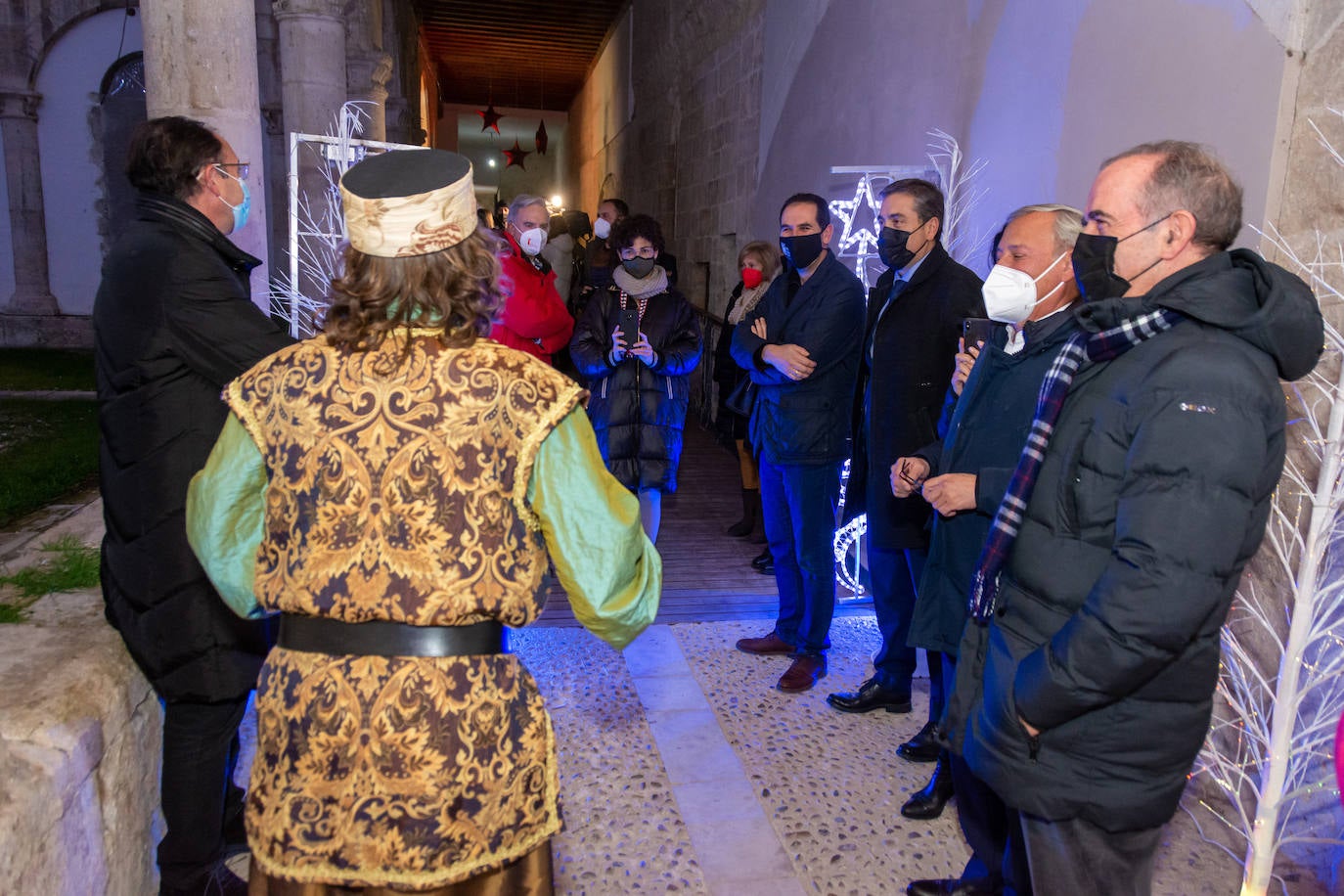 Fotos: Los pajes anuncian la próxima llegada de los Reyes a Palencia