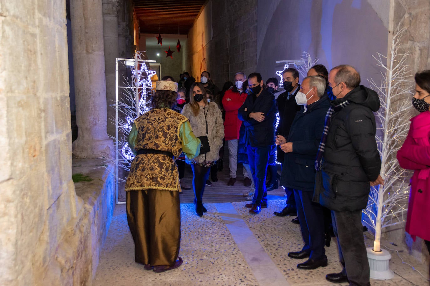 Fotos: Los pajes anuncian la próxima llegada de los Reyes a Palencia