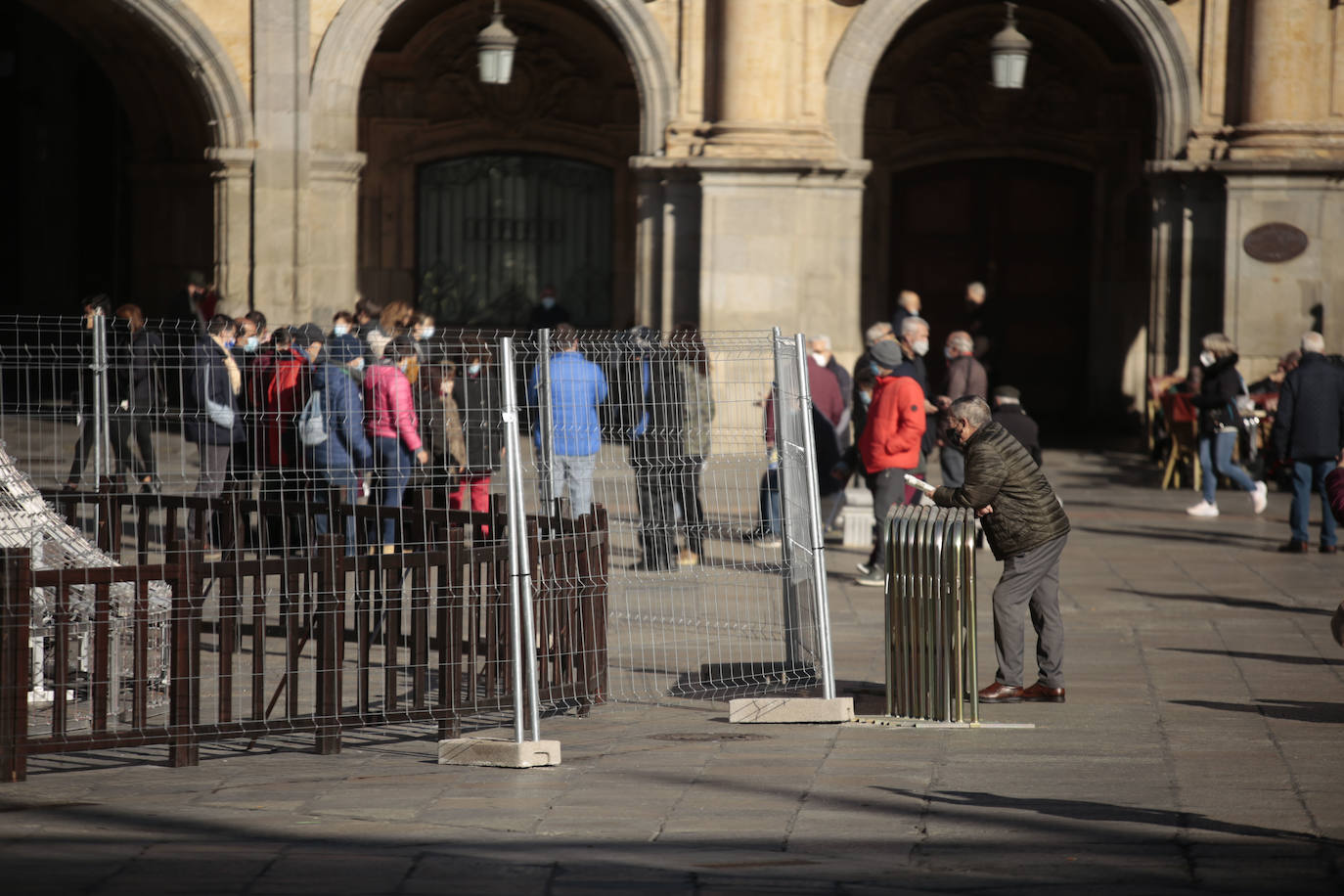 Fotos: Despliegue policial en la &#039;No Nochevieja Universitaria&#039; de Salamanca (1/2)