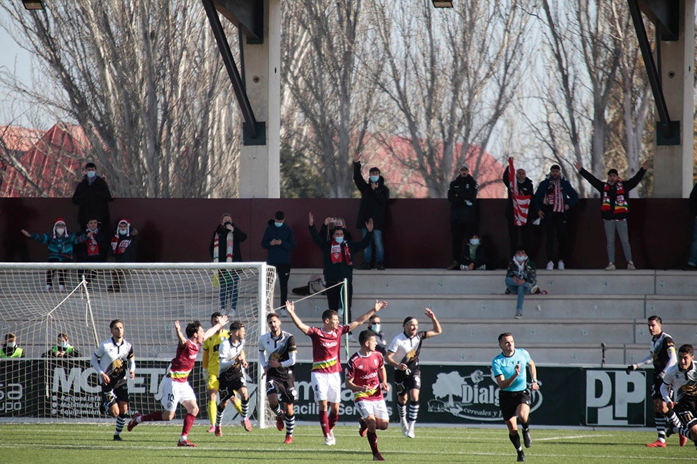 Navidad unionista en el Reina Sofía con goleada para celebrar por todo lo alto el final del 2021 en el apartado futbolístico