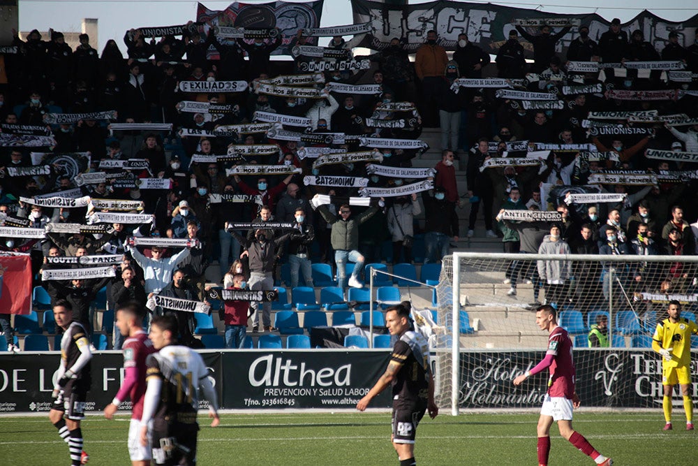 Navidad unionista en el Reina Sofía con goleada para celebrar por todo lo alto el final del 2021 en el apartado futbolístico