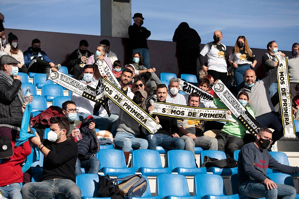 Navidad unionista en el Reina Sofía con goleada para celebrar por todo lo alto el final del 2021 en el apartado futbolístico