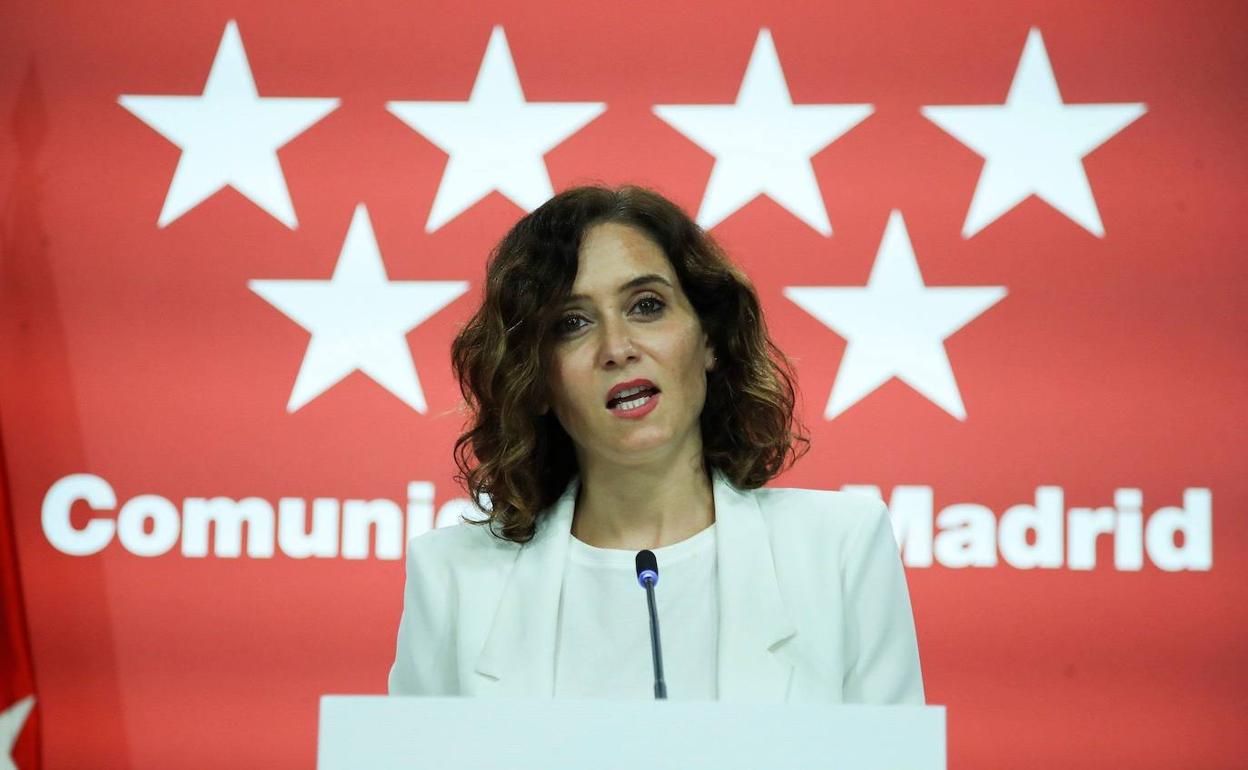 Isabel Díaz Ayuso a Mañueco: «Cuenta conmigo»