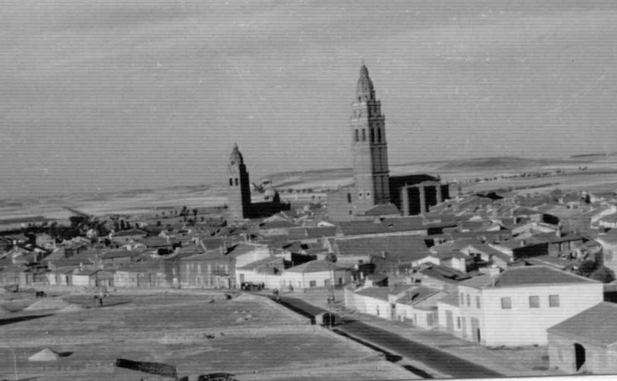 Vista de la localidad de Alaejos.