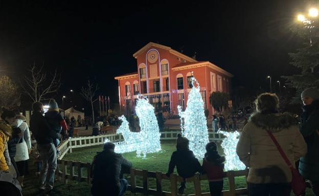 El Belén de luces de Arroyo.