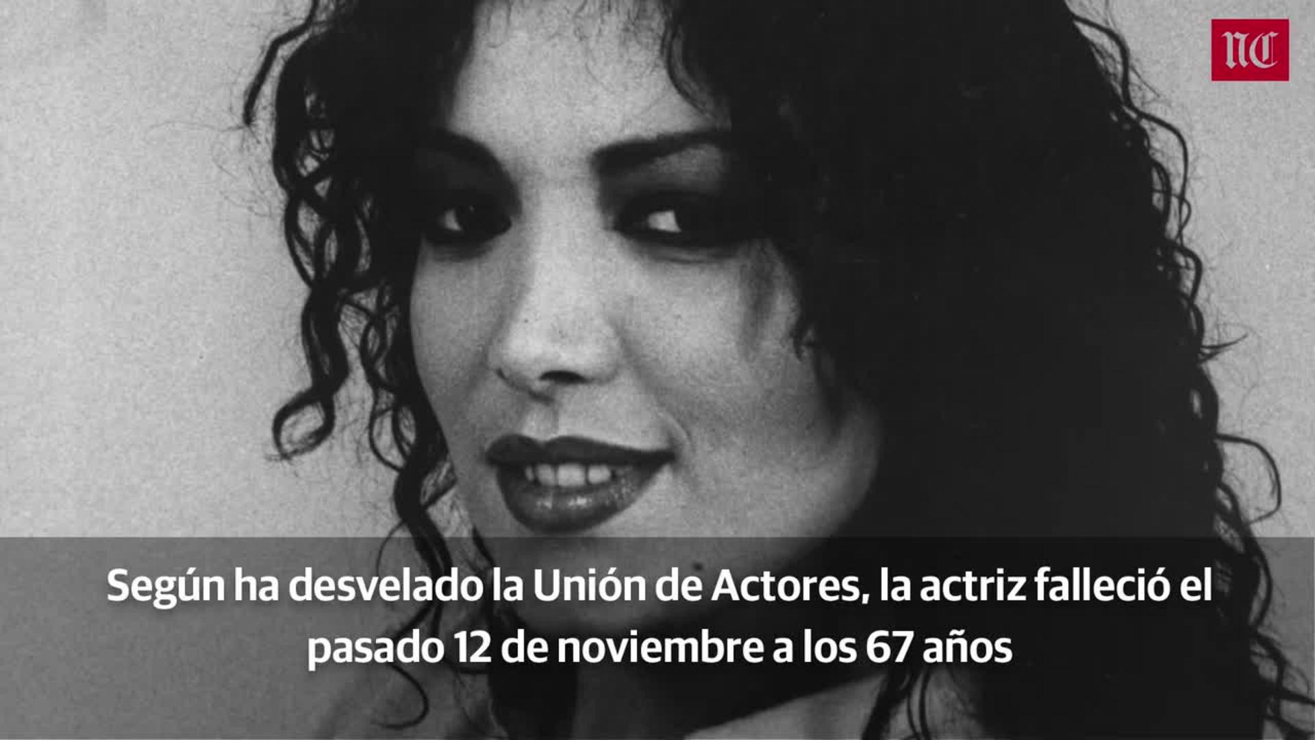 Muere a los 67 años Ágata Lys, icono del cine del destape