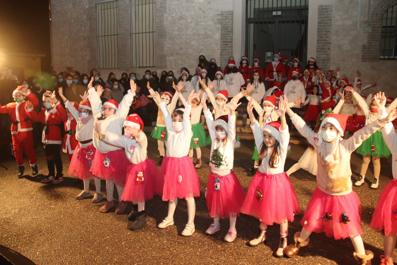 Actos con motivo de la llegada de Papá Noel a Cuéllar.