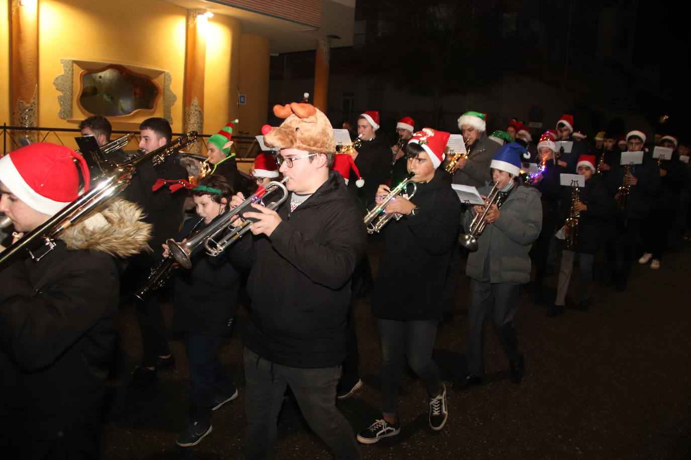 Actos con motivo de la llegada de Papá Noel a Cuéllar.