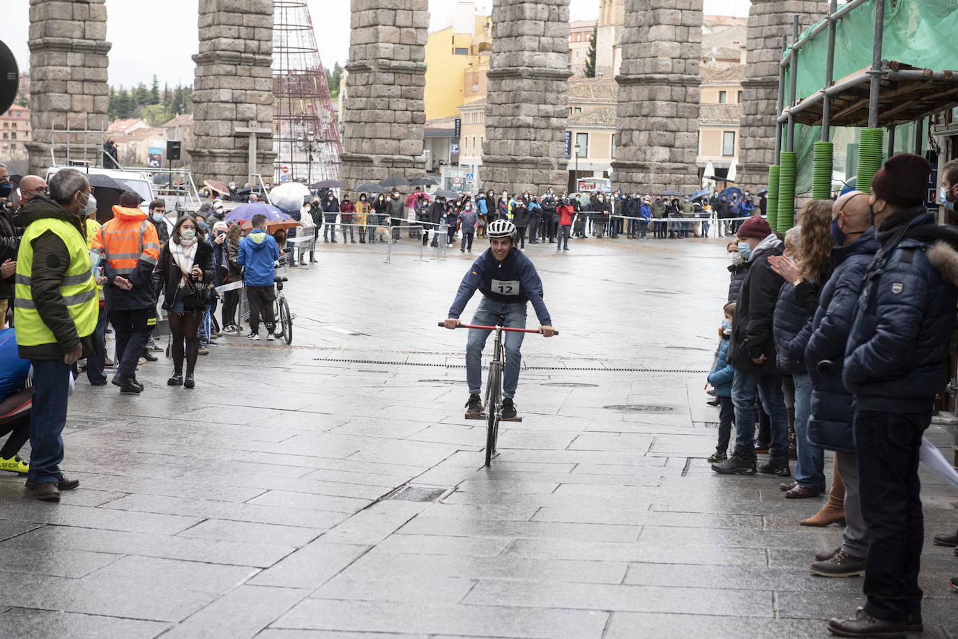 Carrera del Pavo, celebrada este 25 de diciembre en Segovia.