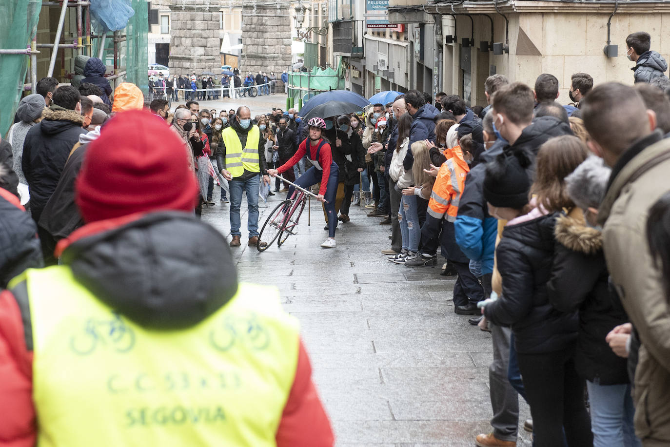 Carrera del Pavo, celebrada este 25 de diciembre en Segovia.