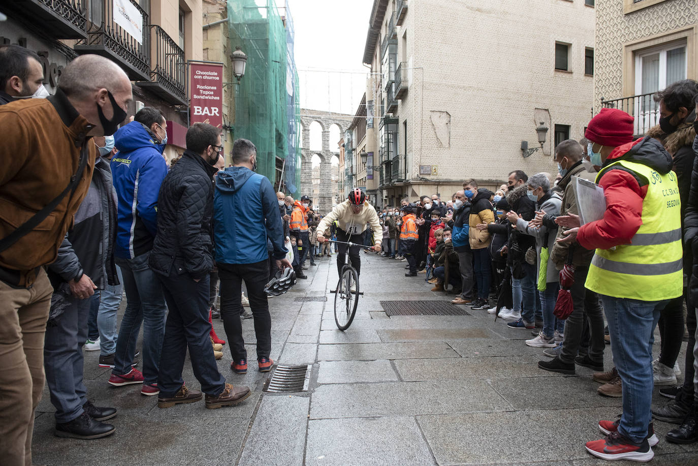 Carrera del Pavo, celebrada este 25 de diciembre en Segovia.