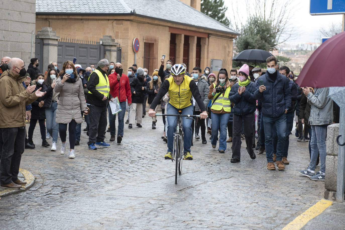 Carrera del Pavo, celebrada este 25 de diciembre en Segovia.