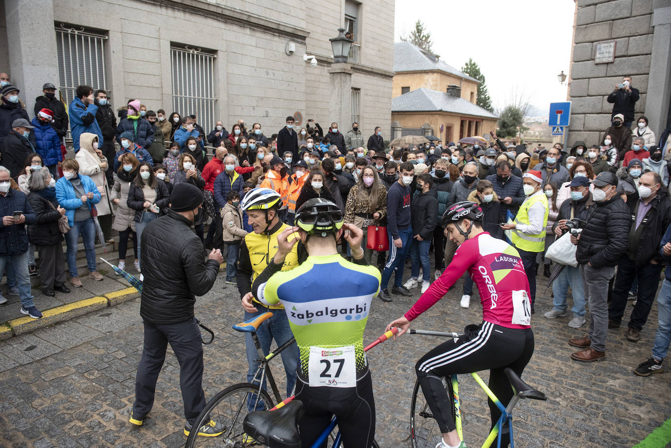 Carrera del Pavo, celebrada este 25 de diciembre en Segovia.