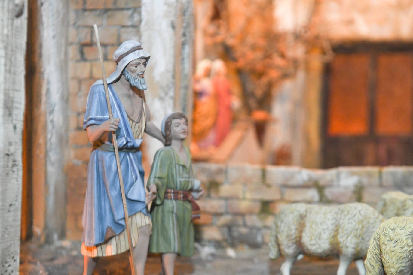 Fotos: La lluvia desluce el ambiente navideño en Valladolid