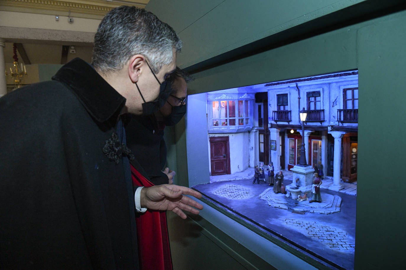 Fotos: La lluvia desluce el ambiente navideño en Valladolid