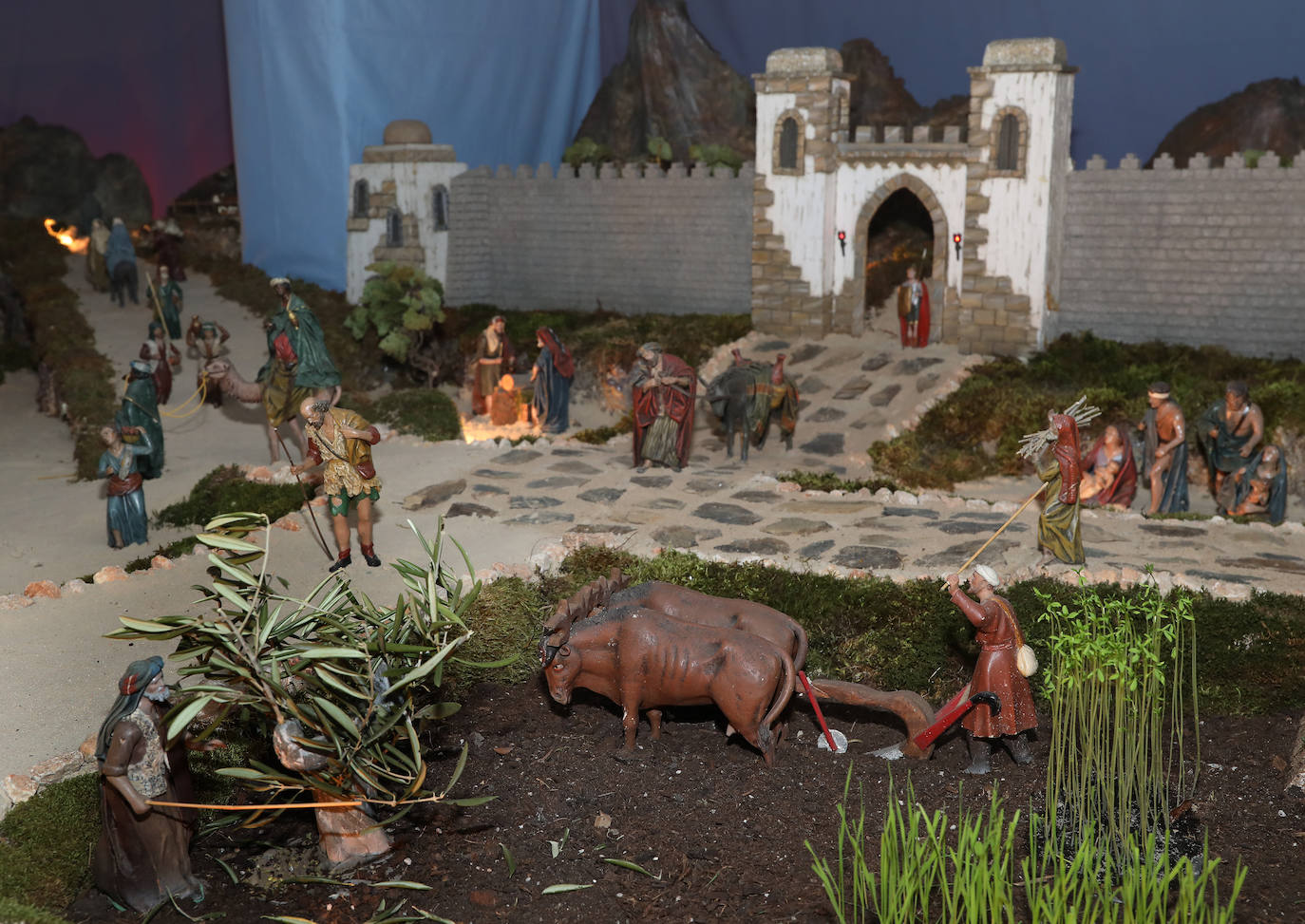 Fotos: El volcán de la Vera Cruz y piezas en movimiento