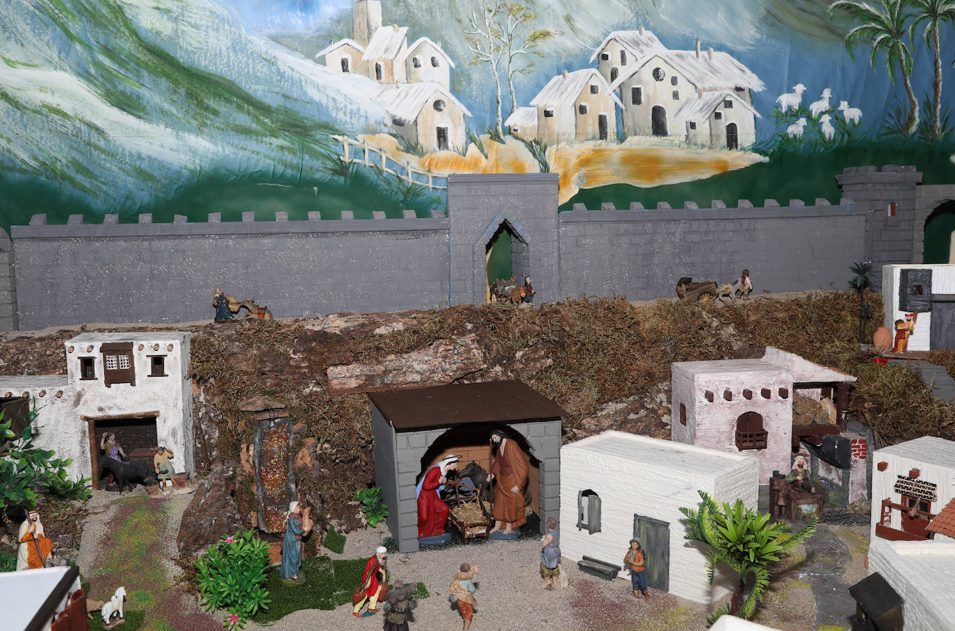 Fotos: El belén del Cristo de Medinaceli