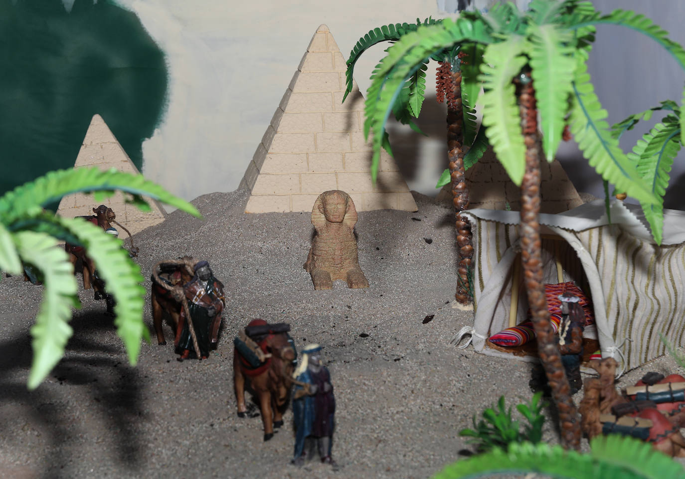 Fotos: El belén del Cristo de Medinaceli