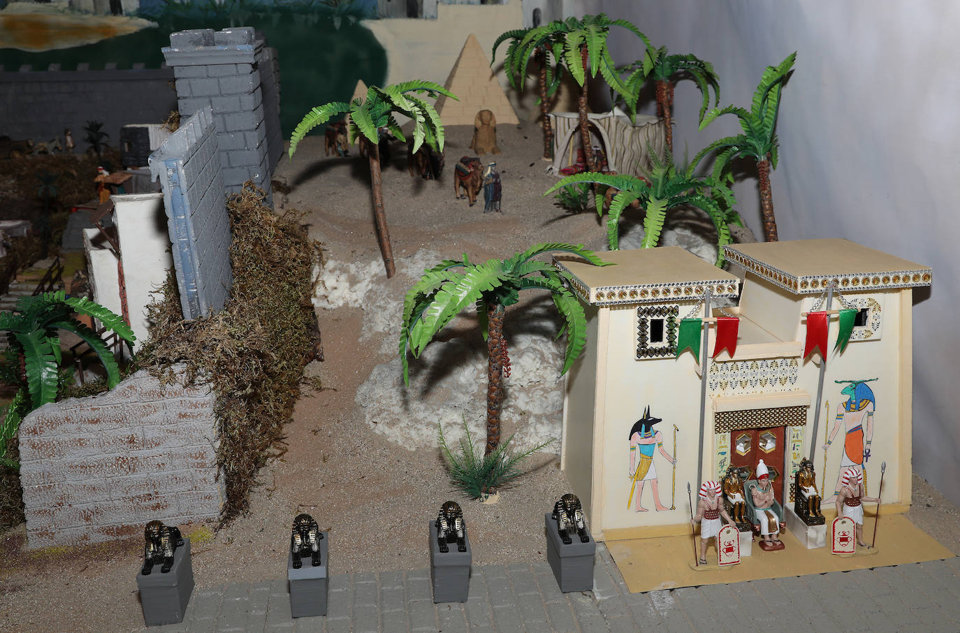 Fotos: El belén del Cristo de Medinaceli