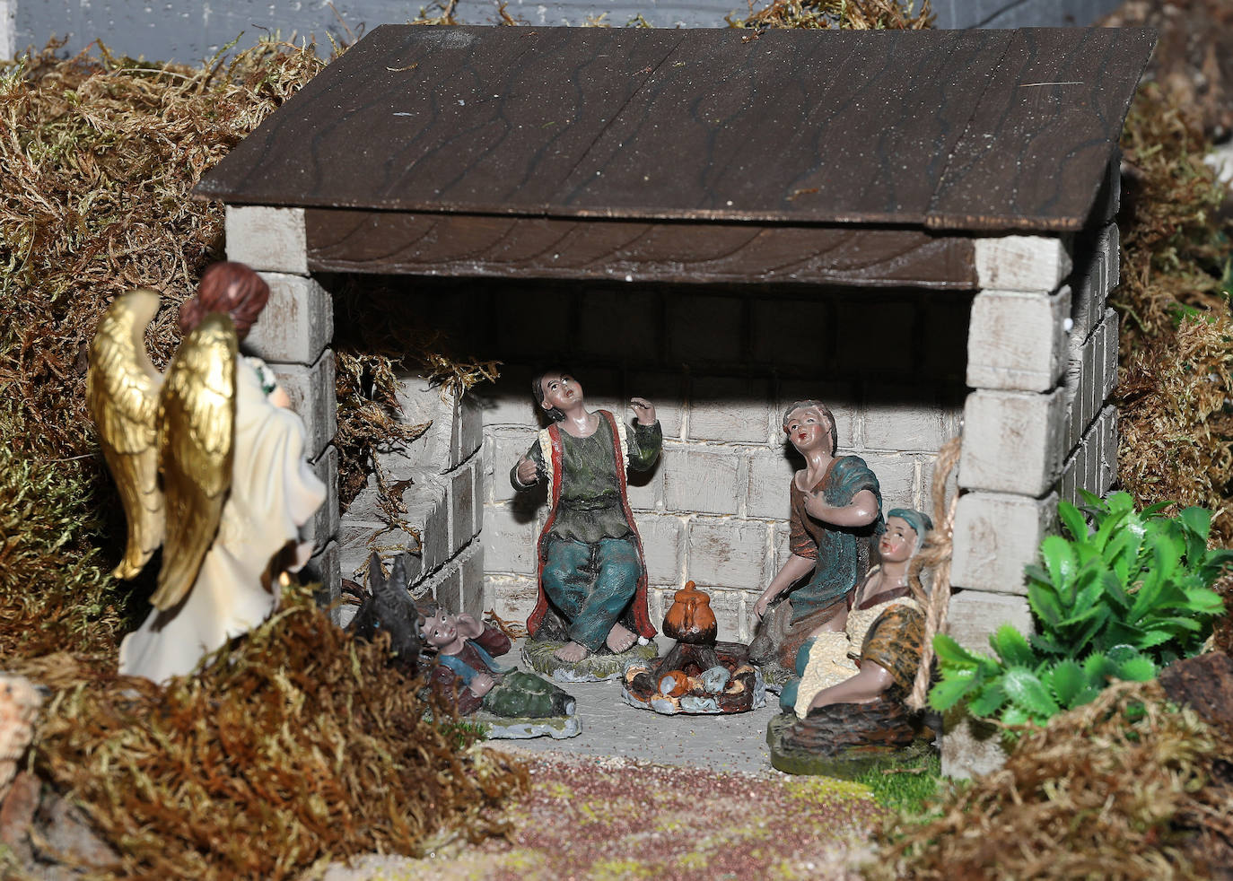 Fotos: El belén del Cristo de Medinaceli