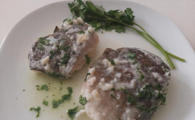 Bacalao en salsa verde