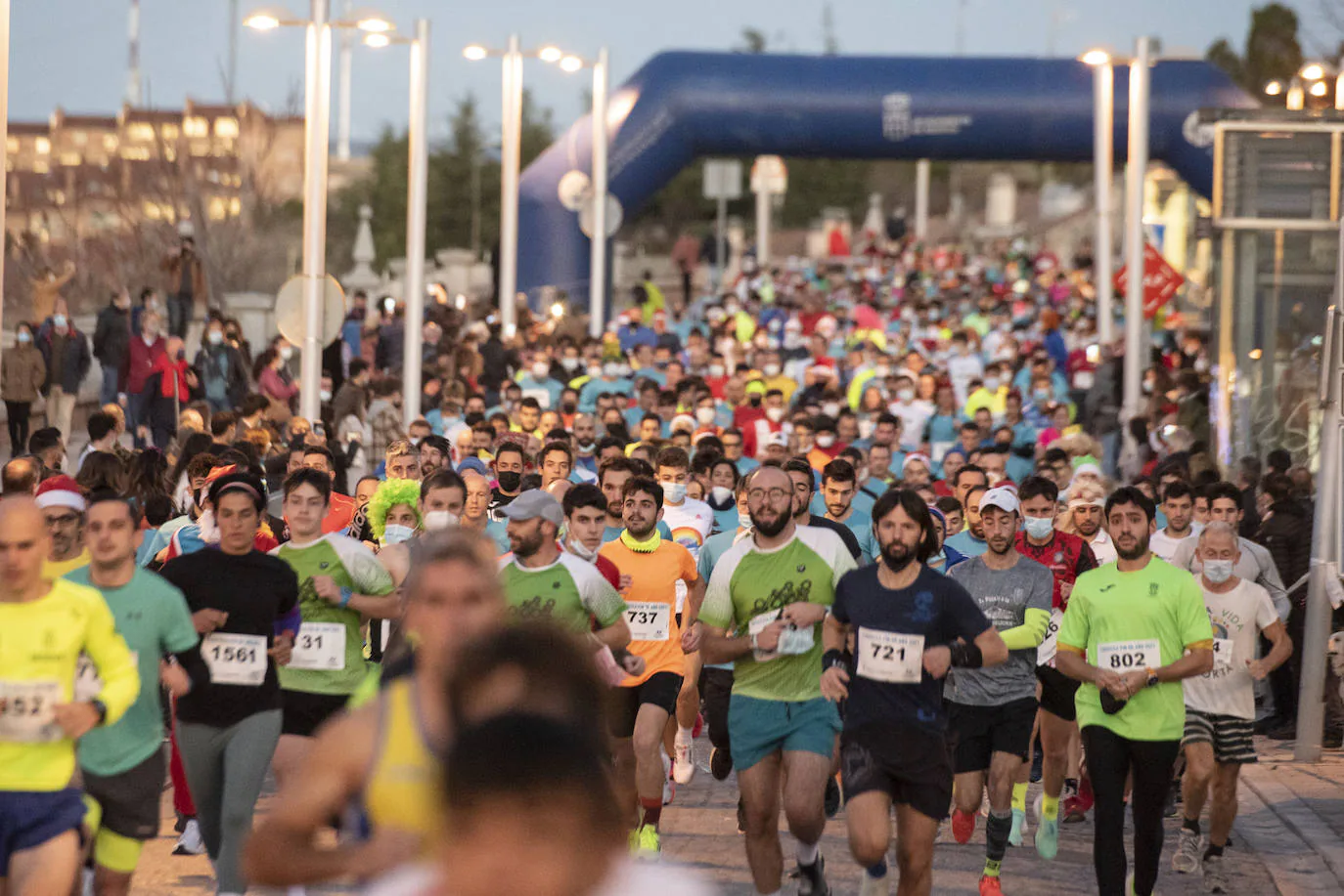 Imágenes de la Carrera de Fin de Año de Segovia.