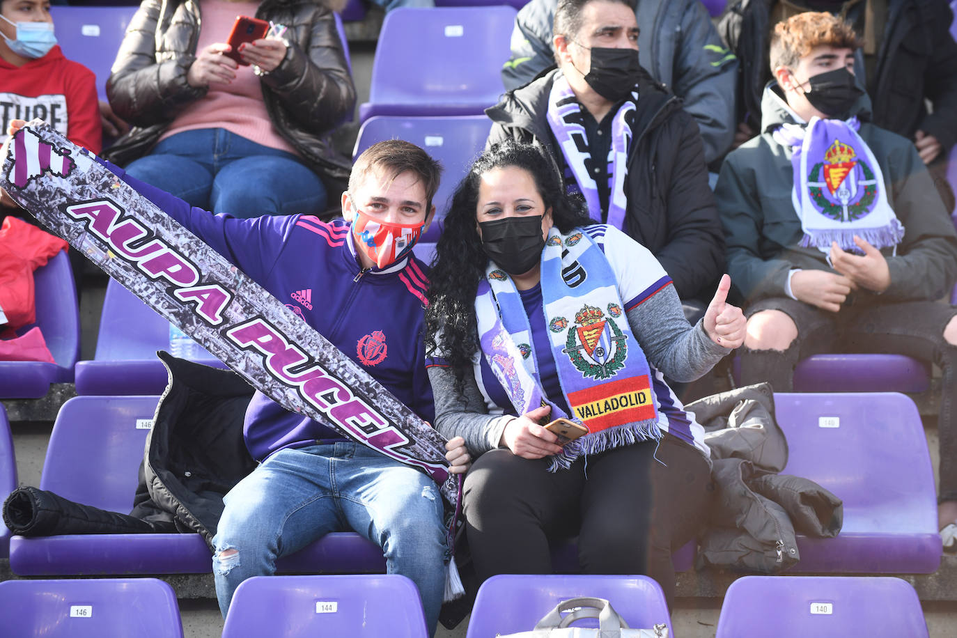 Fotos: Búscate en la grada del Real Valladolid-Leganés (1/4)
