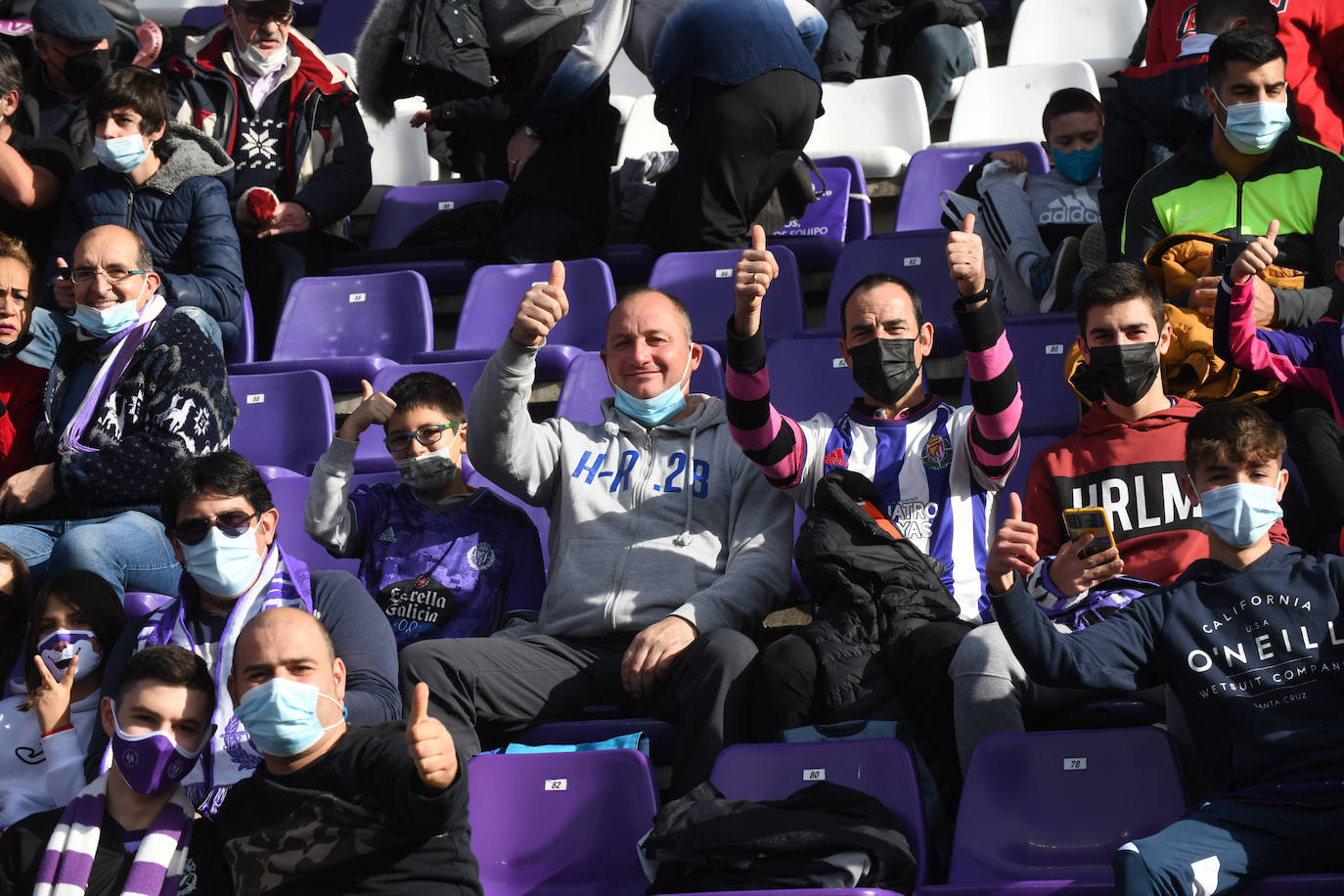 Fotos: Búscate en la grada del Real Valladolid-Leganés (1/4)