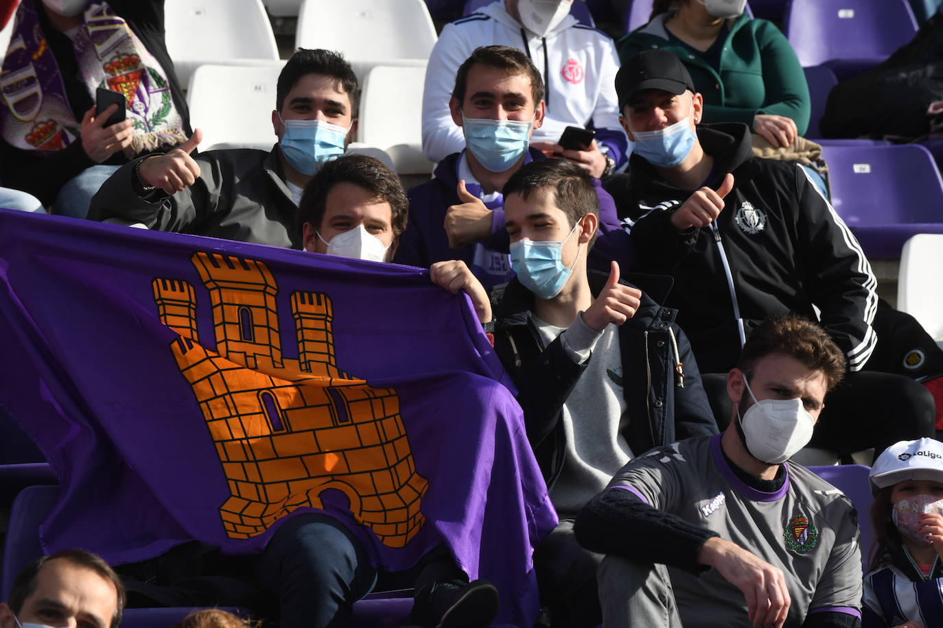 Fotos: Búscate en la grada del Real Valladolid-Leganés (1/4)