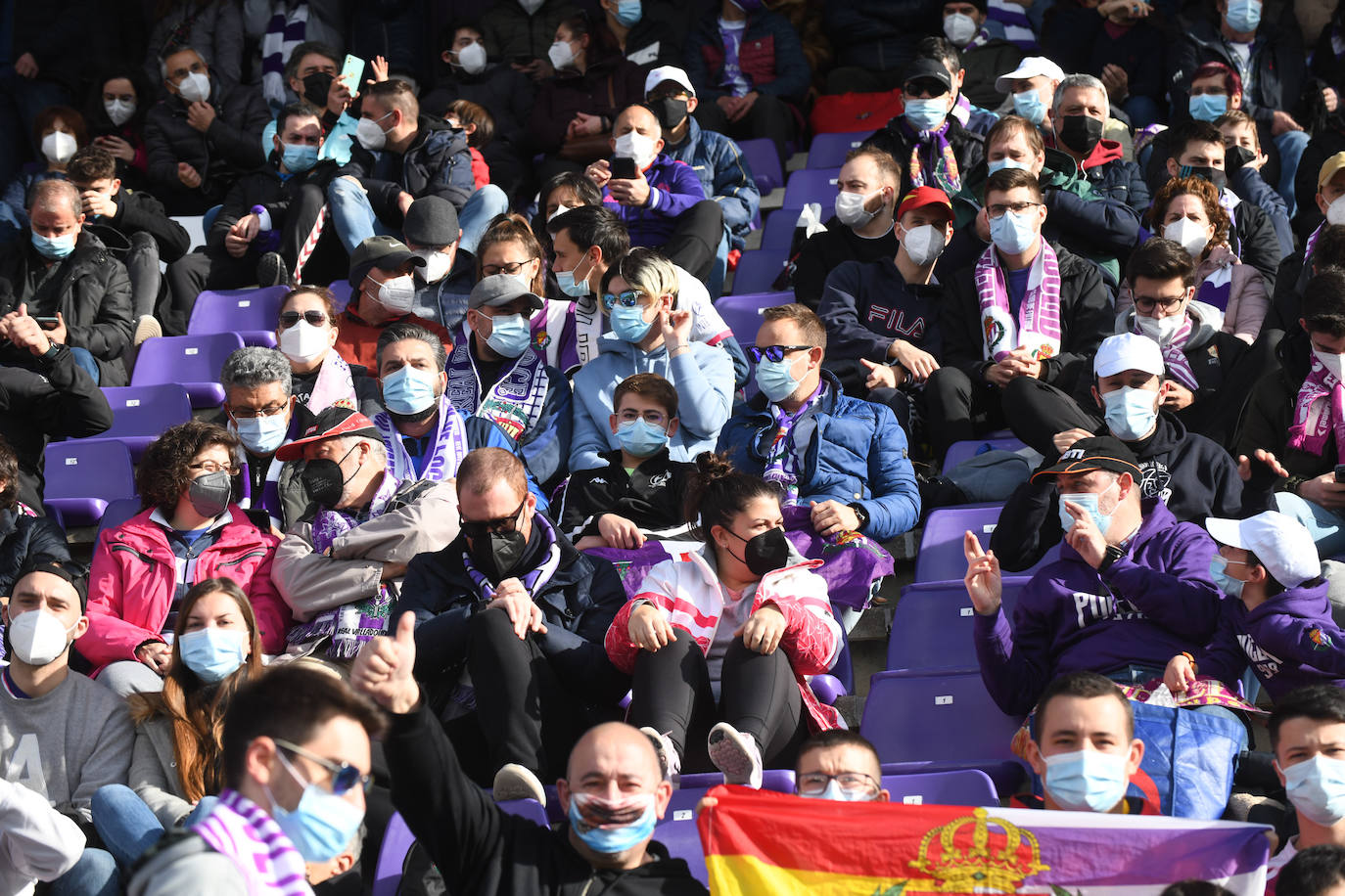 Fotos: Búscate en la grada del Real Valladolid-Leganés (1/4)
